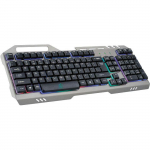 Computer keyboard Rebeltec Universal Gaming Keyboard Discovery Metal Grey
