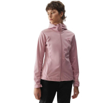Women's Softshell Jacket 4F F215 Light Pink 4FWSS24TSOFF215 56S L
