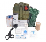 HELBO Depan HEL002 First aid kit with accessories 13 items Green