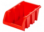 Container: cuvette | red | 390x240x180mm | TRUCK