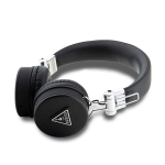 Guess PU Grained Triangle Logo ENC Wireless Headphones