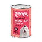 ZOYA Superfood Goat - wet dog food - 400g
