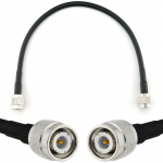 Rangeful TNC Male / TNC Male 30cm koaksiaalkaabel &mdash; HF240 (vastab LMR240) HF240-TNCM-TNCM-0.3