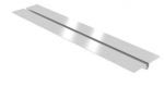 ALU PLATE,1 kan.1150x120x0.4mm,16mm Alumīnija plāksne ALU PLATE, 1 kanāls