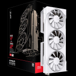 XFX Swift AMD Radeon RX 9070 OC White Triple Fan Gaming Edition with 16GB GDDR6 HDMI 3xDP, AMD RDNA 4