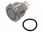 Switch: vandal resistant | Pos: 2 | SPDT | 3A/220VAC | 5A/24VDC | IP65