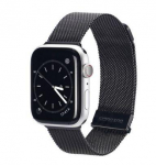 Strap Dux Ducis Apple Strap Watch Band Ultra / 8/7/6/5/4/3/2 / SE (49/45/44 / 42mm) Magnetic Black