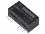Converter: DC/DC | 3W | Uin: 36&divide;72VDC | Uout: -12VDC | Uout2: 12VDC | SIP8