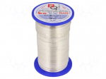 Silver plated copper wires | 1.1mm | 500g | Cu,silver plated | 59m