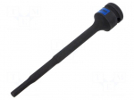 Socket | socket spanner,impact | hex key,spherical | HEX 6mm | 1/2"