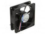 Fan: DC | axial | 12VDC | 80x80x25.4mm | 9292506196