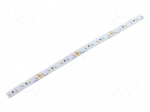 LED tape | white warm | 2216 | LED/m: 120 | 8mm | white PCB | IP20 | 120&deg;