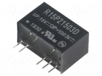 Converter: DC/DC | 2W | Uin: 13.5&divide;16.5V | Uout: 15VDC | Uout2: -3VDC