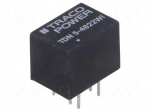 Converter: DC/DC | 5W | Uin: 18&divide;75V | Uout: 12VDC | Uout2: -12VDC | DIP