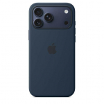 Back panel cover Apple iPhone 17 Pro Max Silicone Case with MagSafe &ndash; Midnight