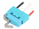 Microswitch SNAP ACTION | SPDT | 2A/250VAC | 2A/30VDC | ON-(ON) | IP67