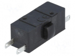 Microswitch SNAP ACTION | without lever | SPST-NO + SPST-NC | IP40