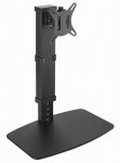 Gembird MS-D1ST-02 Height adjustable full-motion monitor desk stand, 17"-32", black