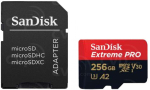 Memory Card SanDisk MicroSDXC  256GB + SD Adapter