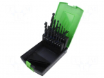 Tools set: taps | for blind holes | Holder: square,machine | 14pcs.