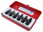 Wrench-set | socket spanner,impact | 3/8" | 6pcs.