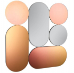 Mirrors&More Shiny spogulis 90 x 90 cm multicolor 2570117 4251820311432