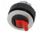 Switch: toggle | 30mm | IP65 | KOMBITAST&reg;-R-JUWEL | &Oslash;30.5mm | red