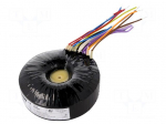 Transformer: toroidal audio | 250VA | 115/115VAC | 390&divide;390V | 240mA