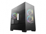 Computer case Deepcool CG380 3F MIDI TOWER CASE, Black