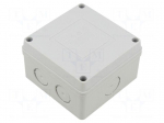 Enclosure: junction box | X: 89mm | Y: 52.5mm | Z: 89mm | wall mount