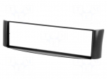 Radio mounting frame | Smart | 1 DIN | grey