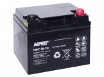 Re-battery: acid-lead | 12V | 50Ah | AGM | maintenance-free