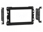 Radio frame | Chrysler,Jeep | 2 DIN | black