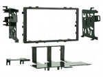 Radio frame | Acura,Honda,Isuzu | 2 DIN | black