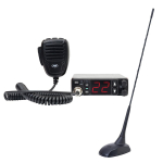 CB PNI Escort HP 5500 radio station kit and PNI Extra CB antenna 48, 45 cm, SWR 1.0, with magnet included