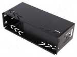 Car radio mounting half frame | JVC | Colour: black