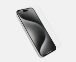 OtterBox Premium Glass, Antimicrobial, Apple iPhone 15 Pro, Clear