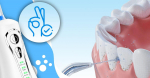 Isikliku hoolduse tooted // Personal hygiene products // Irygator do zęb&oacute;w bezprzewodowy dentystyczny 4 tryby 7 końc&oacute;wek 300ml etui