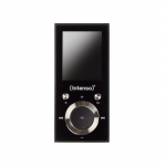 Intenso Video Scooter BT MP3 Player 64 GB &ndash; Bluetooth 5.0, 1.8" LCD Display, USB-C, microSD Card Reader, 18 hrs Battery Life, Music & Video Player, Black