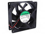 Fan: DC | axial | 12VDC | 120x120x38mm | 322.8m3/h | 54dBA | ball bearing