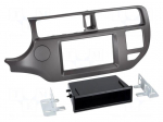 Radio frame | Kia | 2 DIN | anthracite
