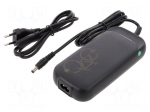 Power supply: switching | 42VDC | 2A | Out: 5,5/2,5 | 84W | 220&divide;240VAC