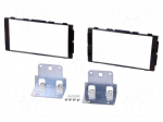 Radio frame | Nissan | 2 DIN | black