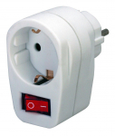 Brennenstuhl Adapterstecker grey S 1x