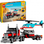 LEGO 31146 Creator 3-in-1 Lowbed Helicopter Construction Toy