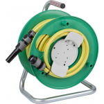 Brennenstuhl hose reel WS3220 set, with hose (green/yellow, 20 meters)