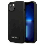 Karl Lagerfeld KLHCP13SSLMP1K Silicone Plaque for iPhone 13 mini 5,4" / black