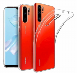 Fusion Ultra Back Case 2 mm Izturīgs Silikona Aizsargapvalks Priek&scaron; Huawei P30 Pro Caurspīdīgs