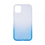 Fusion Gradient case silikona aizsargapvalks Samsung A125 | M127 Galaxy A12 | M12 caurspīdīgs - zils