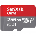 SanDisk Ultra 256 GB microSDXC, memory card (UHS-I U1, Class 10, A1)